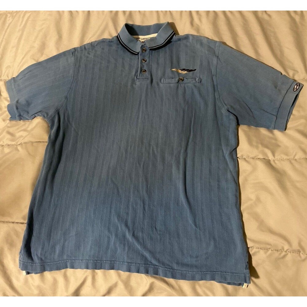 Vintage Cumberland Outfitters Men’s Polo Shirt Large